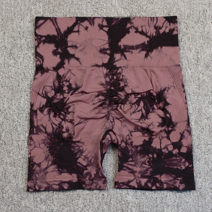 Tie-Dye Vibes & perfekte Kurven – Nahtlose Sport-Shorts für deinen Style-Moment