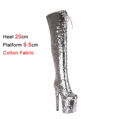 Sequin Overknees – Bling it. Own it. Werk it.