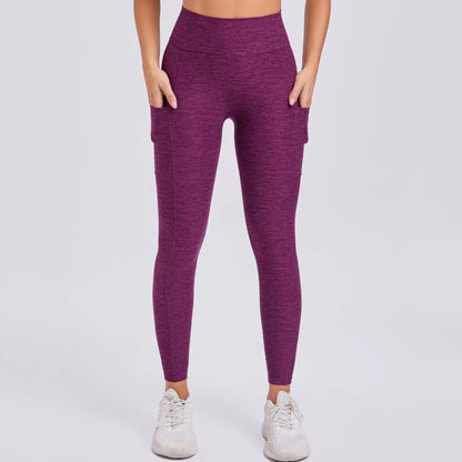 V-Taille Yogahose mit Scrunch-Effekt – Figurbetont & funktional 🍑🖤