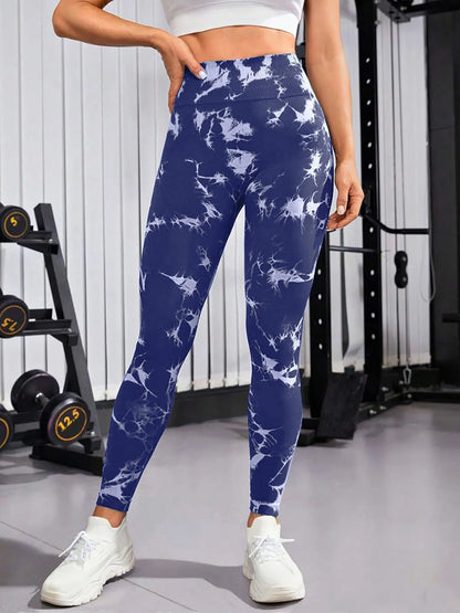 Nahtlose Tie-Dye Leggings – Stylischer Look & Perfekte Passform