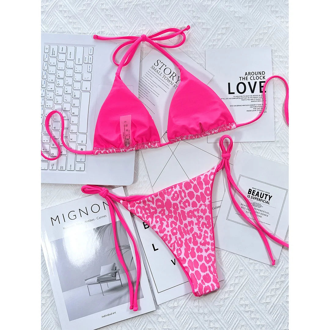 Sexy Neckholder-Bikini im brasilianischen Style – für wilde Sommermomente