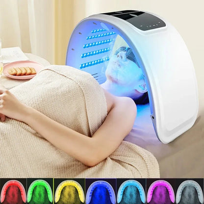 7-Farben LED Gesichtsmaske – Für dein Home Spa Upgrade! 💡