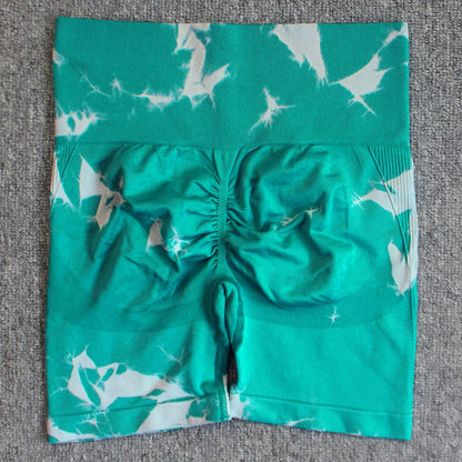 Tie-Dye Vibes & perfekte Kurven – Nahtlose Sport-Shorts für deinen Style-Moment