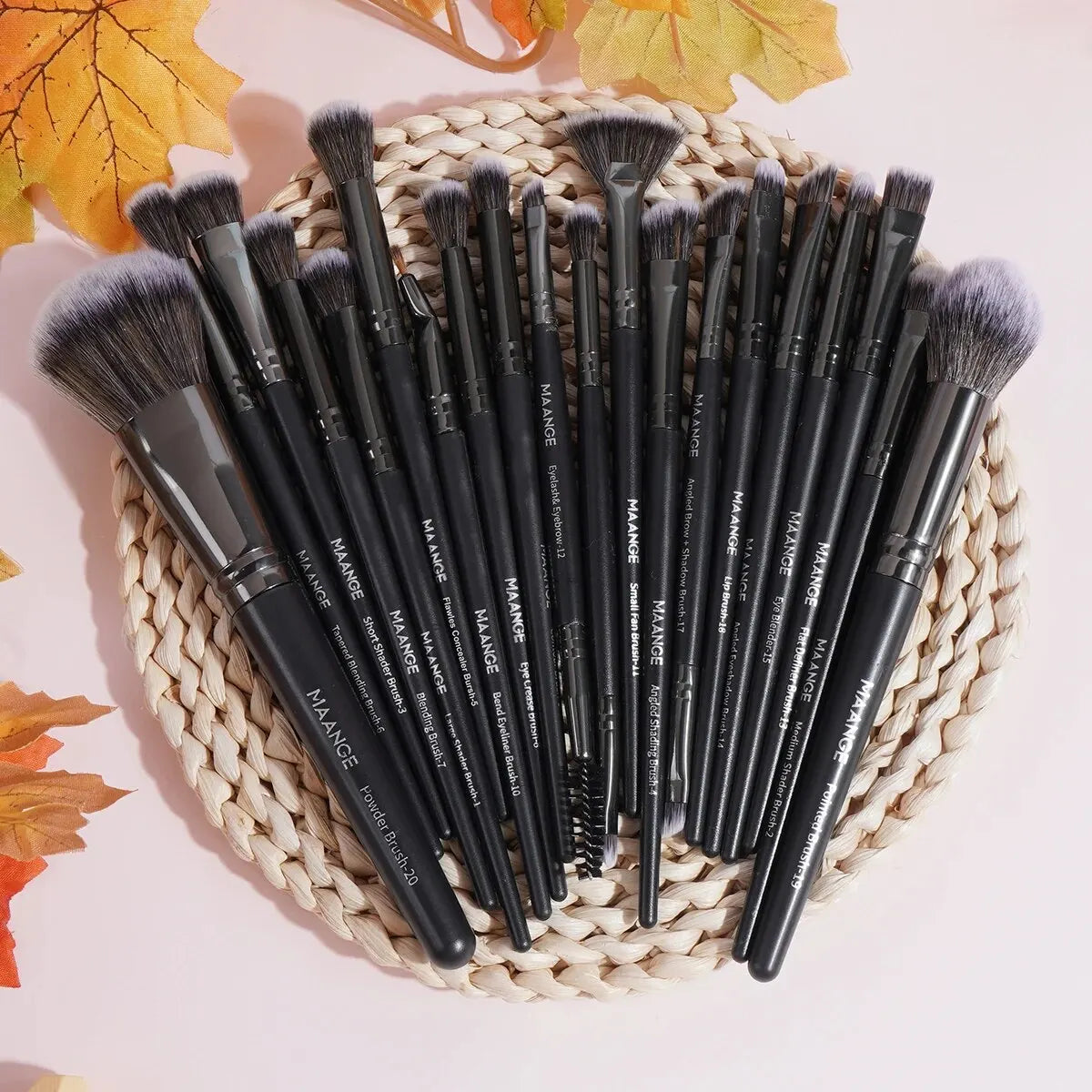 Maange 20-teiliges Profi-Make-up-Pinselset – Dein Beauty-Kit für makelloses Finish! ✨