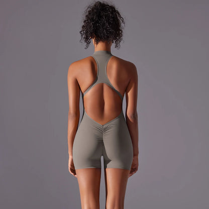 Gym Push-Up Workout Body – Atmungsaktiver Yoga Anzug für Fitness & Sport