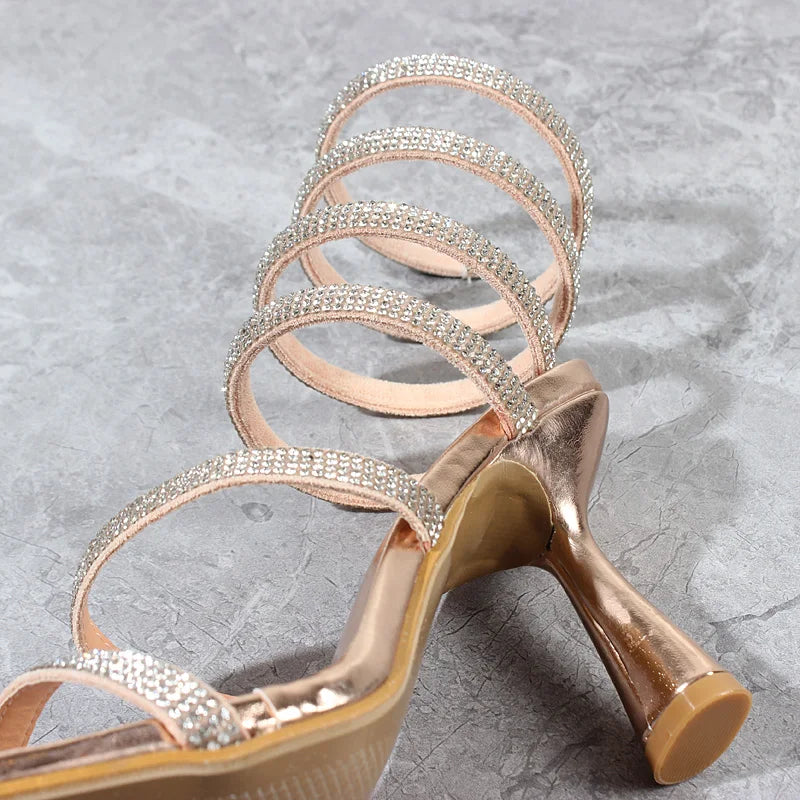 Crystal Snake Heels – Sinnlich, verspielt & wild wie der Sommer