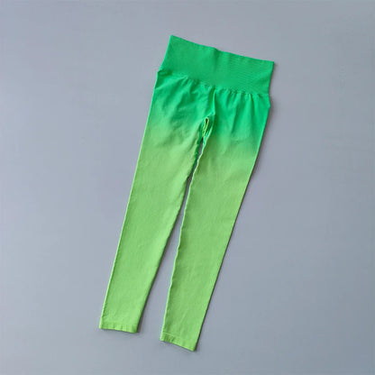 Gradient Goals – Seamless Push-Up Leggings 💫