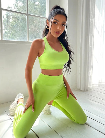 Nahtloses Sport-Set für Damen – Dein Komplett-Outfit für Yoga & Gym