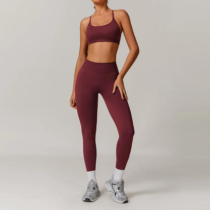 Power Look fürs Workout 💪 2-teiliges Seamless Yoga Set