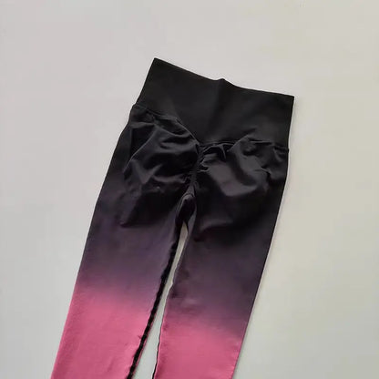 Gradient Goals – Seamless Push-Up Leggings 💫