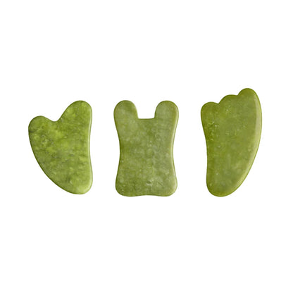 100 % Naturstein Gua Sha & Jade Roller Set – Pure Beauty. Natürlich gepflegt.