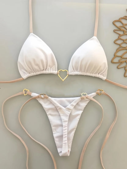Low-Taille Bikini-Set – sexy Schnitt trifft minimalistischen Style