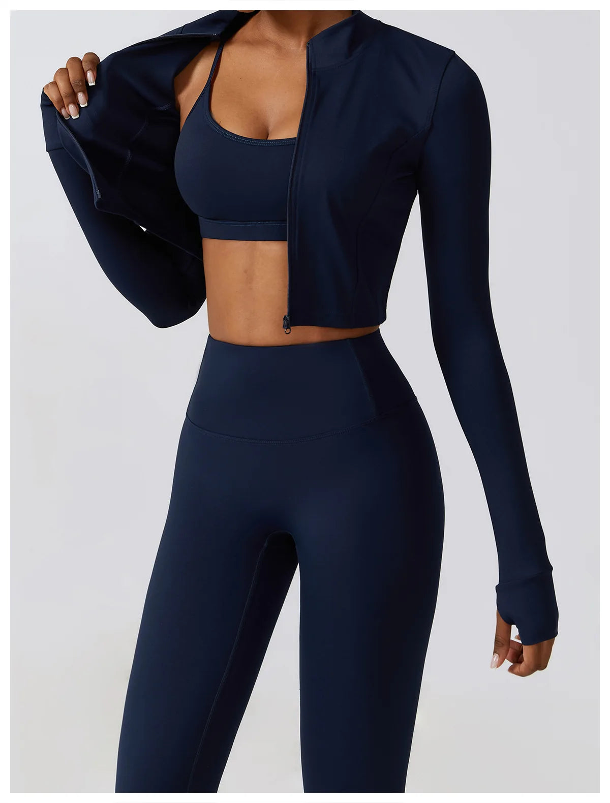 Stylisches 3er Workout Outfit für Damen – Dein perfekter Begleiter für Fitness und Gym