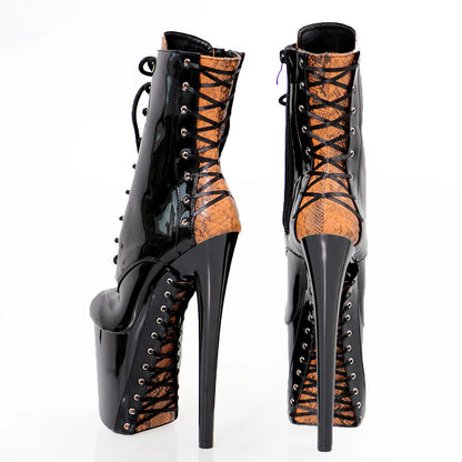 Shiny Shock Boots – Fetish Glam in deiner Farbe