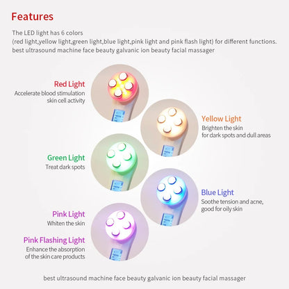 EMS & LED Photon Beauty Gerät – Für straffe Haut und strahlenden Teint