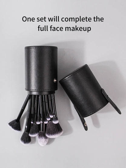 Profi-Make-up-Pinselset Schwarz – Superweich, Präzise, Unverzichtbar! ✨