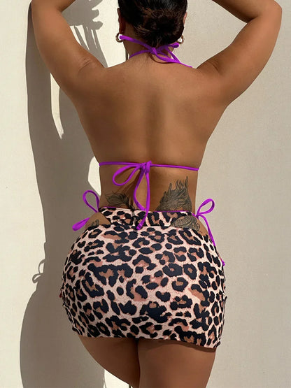 Wendbarer 3-teiliges Bikini-Set – zwei Styles in einem!