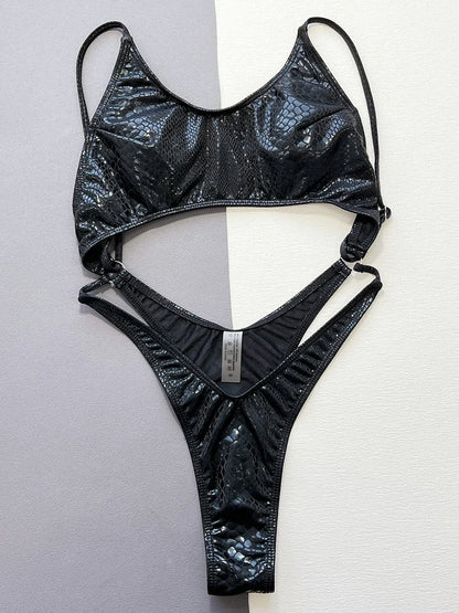 Bauch-Cut-Out Monokini – sexy Silhouette & modernes Design