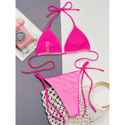 Halter-Bikini im Brazilian-Style – sexy, farbenfroh & perfekt für deinen Sommer