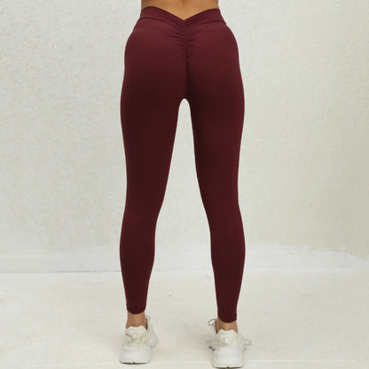 Sexy Scrunch-Leggings mit V-Taille – dein neuer Workout-Crush 🍑🖤