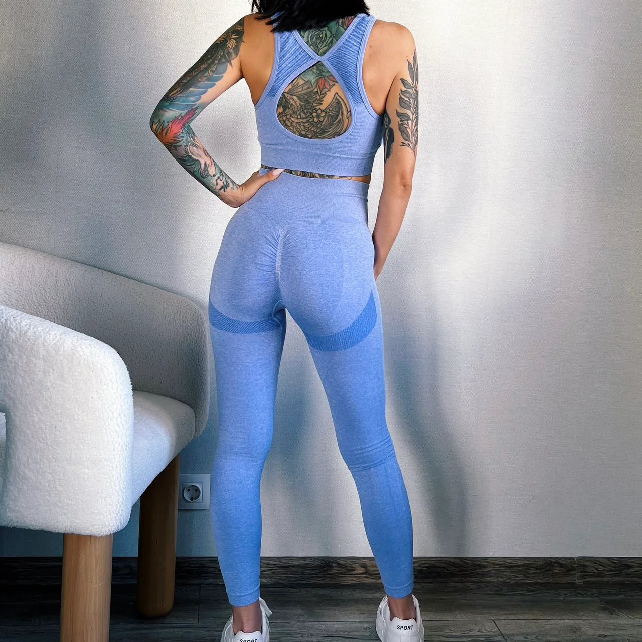 2-teiliges Seamless Fitness Set – Sculpted & Strong