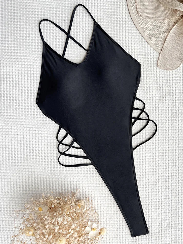 Gerippter Monokini – sexy, minimal & perfekt für heiße Sommertage