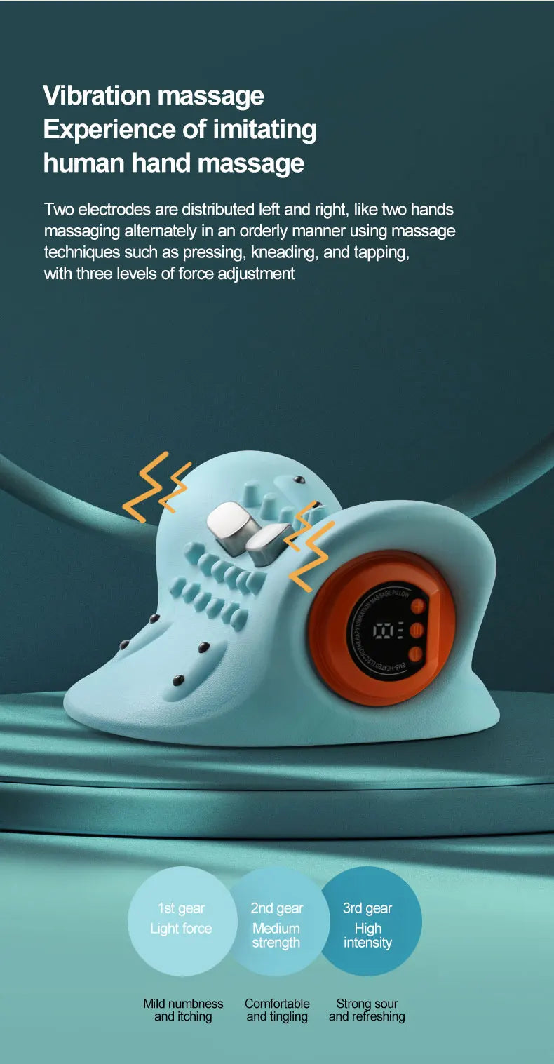 Zervikales Massagegerät – Entspannung für Nacken, Schultern & Kopf