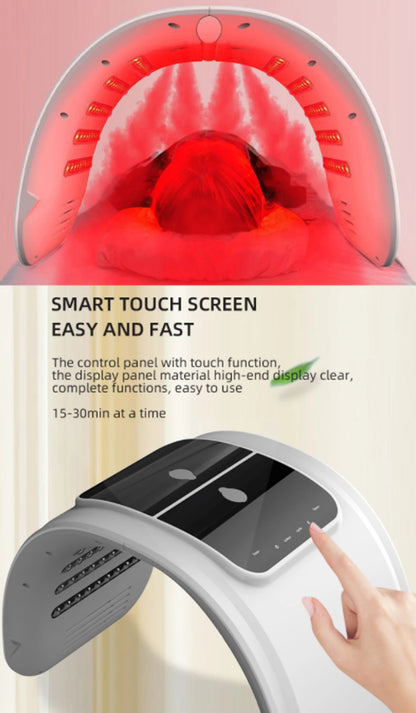 7-Farben LED Gesichtsmaske – Für dein Home Spa Upgrade! 💡