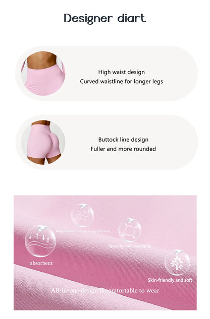 Move in Style – Fitness-Shorts mit High-Waist-Vibe 💪✨