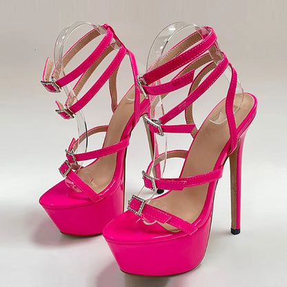 LIYKE Runway Platform Heels – Glamour trifft Höhe
