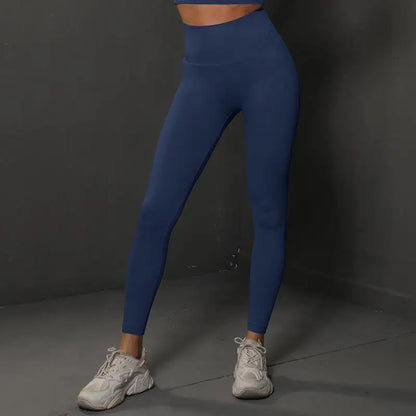 Nahtlose Fitness-Leggings – Push-Up & Hohe Taille für Perfekten Halt
