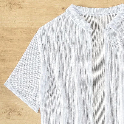 Gehäkeltes Strand-Set mit Shorts – lässig, sexy & perfekt für Strandtage