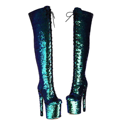Sequin Overknees – Bling it. Own it. Werk it.
