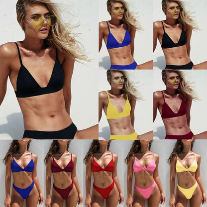 Dreieck-Bikini mit High-Cut – feminin, sexy & perfekt für den Sommer