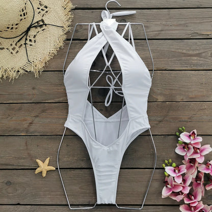 Cut-Out Monokini mit Push-up – sexy, modern & sommerlich stylisch