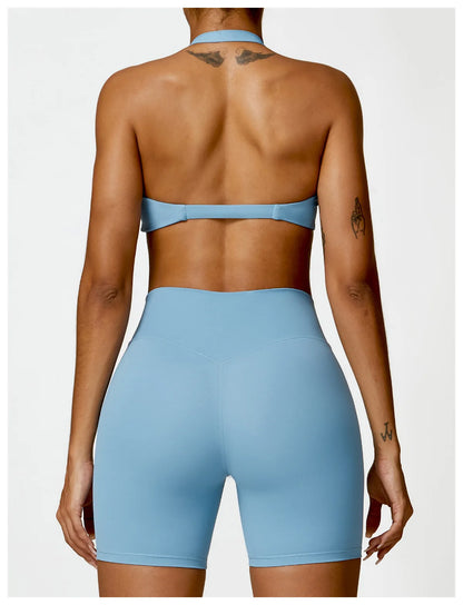Sexy Rückenfreier Push-Up Sport-BH – Perfekt für Yoga, Fitness & Running