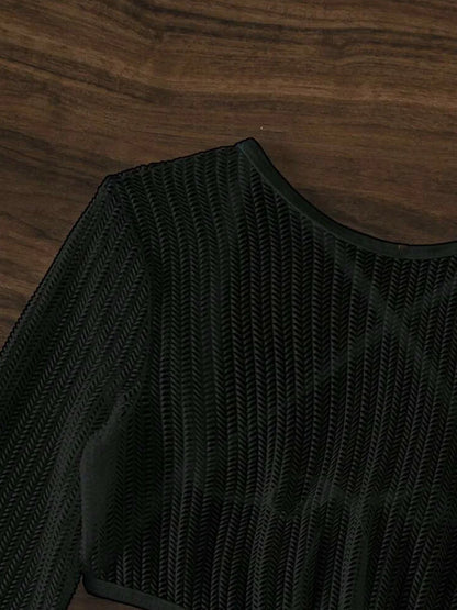 Bikini-Set mit Mesh Cover-Up – sexy, vielseitig & perfekt für deinen Beach-Look