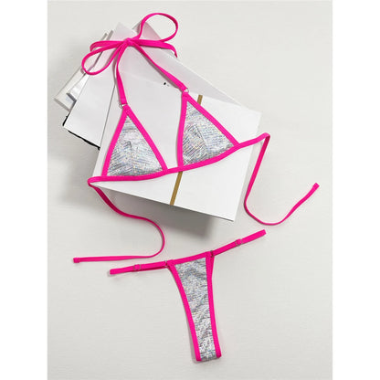 Mini-Micro Halter-Bikini – ultra sexy, minimal & perfekt für heiße Sommertage