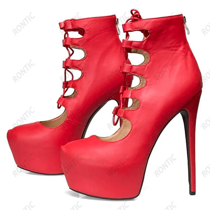 Lace-Up Pumps mit Wow-Effekt – handgefertigte Eleganz für deinen großen Auftritt 💥