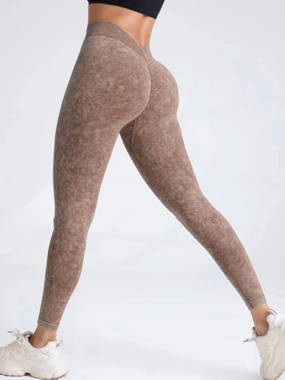 Nahtlose V-Back Leggings – Kurvenbetont & Komfort pur 🍑