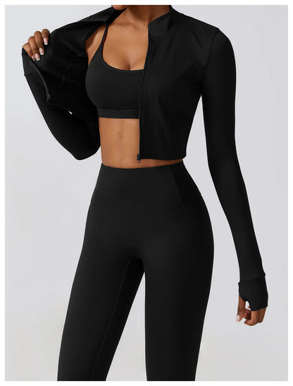 Stylisches 3er Workout Outfit für Damen – Dein perfekter Begleiter für Fitness und Gym