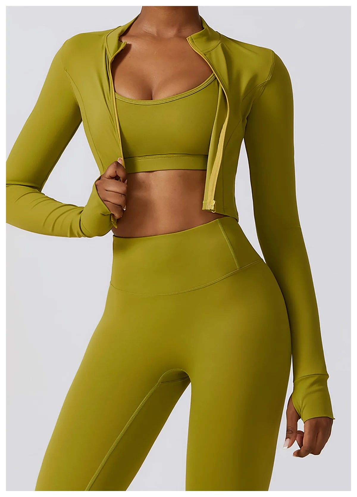 Stylisches 3er Workout Outfit für Damen – Dein perfekter Begleiter für Fitness und Gym