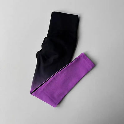 Gradient Goals – Seamless Push-Up Leggings 💫