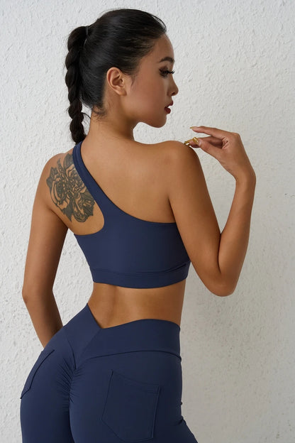 One Shoulder Sports Bra – Asymmetrisch. Sexy. Funktional.