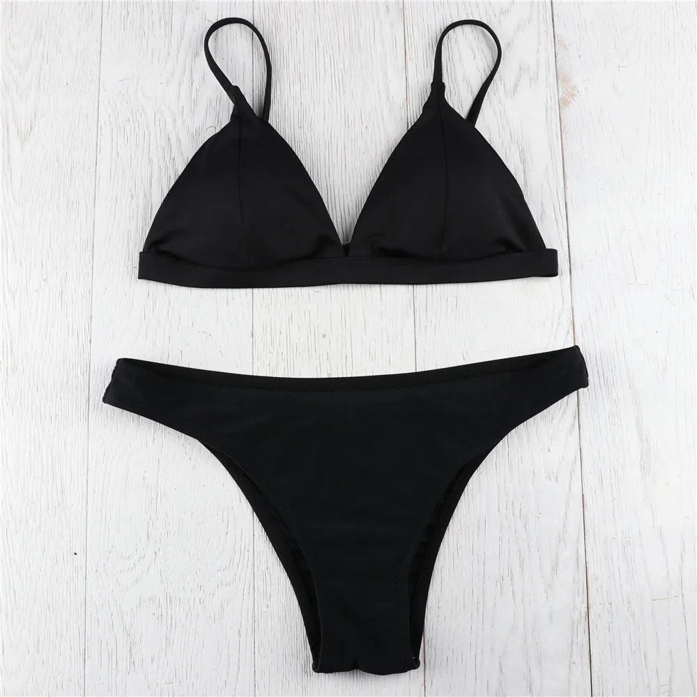 Dreieck-Bikini mit High-Cut – feminin, sexy & perfekt für den Sommer