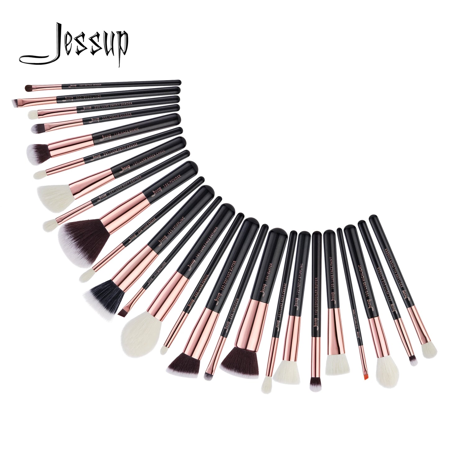 Jessup Professionelles 25-teiliges Make-up-Pinsel-Set – Dein Rundum-Glam-Kit! ✨