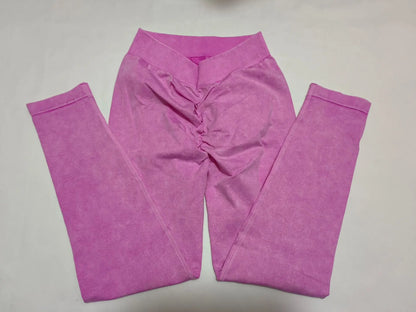 Nahtlose V-Back Leggings – Kurvenbetont & Komfort pur 🍑