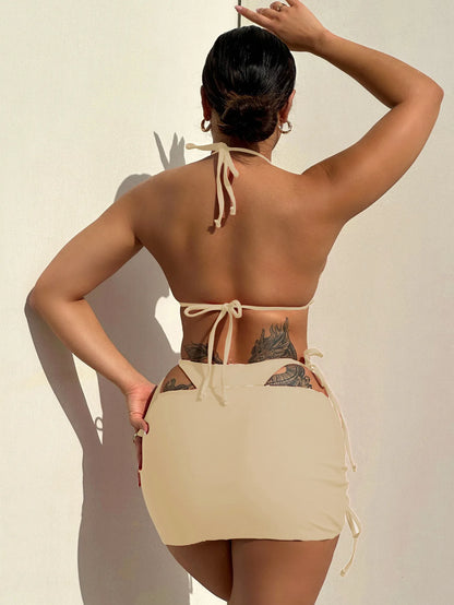 Wendbarer 3-teiliges Bikini-Set – zwei Styles in einem!