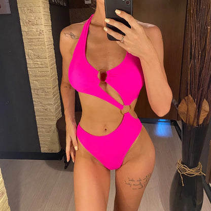 Asymmetrischer Monokini – elegant, sexy & mit besonderem Schnitt