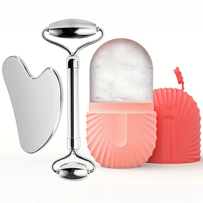 Ice Facial Roller Set – Frischekick für deine Haut